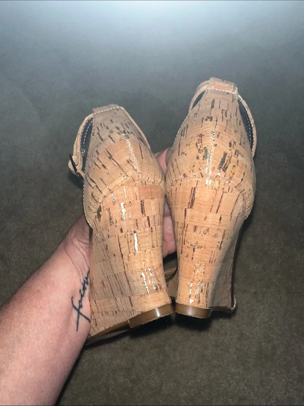 Lilly Pulitzer cork wedge